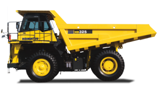 Pevné dampry Komatsu HD325-7