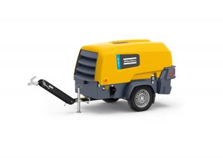 Vzduchové kompresory Přenosné vzduchové kompresory - dieslové, elektrické a benzínové Atlas Copco E-Air H250 VSD