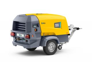 Vzduchové kompresory Přenosné vzduchové kompresory - dieslové, elektrické a benzínové Atlas Copco E-Air H450 VSD