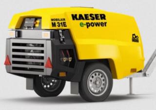 Vzduchové kompresory Přenosné vzduchové kompresory - dieslové, elektrické a benzínové Kaeser Mobilair M 31E/14 bar