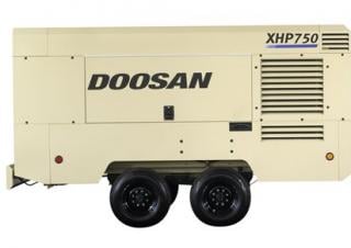 Vzduchové kompresory Přenosné vzduchové kompresory - dieslové, elektrické a benzínové Doosan XHP750WCAT 