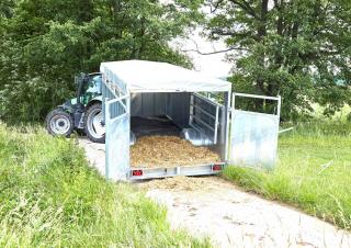 Dopravní technologie Přepravníky zvířat Fliegl TTW 100