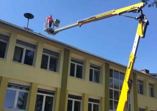 Kloubové pracovní plošiny Přívěsné kloubové pracovní plošiny Paus Worklift GT 21 A