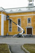 Teleskopické pracovní plošiny Přívěsné teleskopické pracovní plošiny Dino Lift Dino 120T