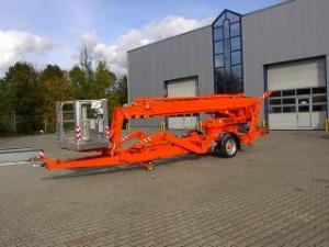 Teleskopické pracovní plošiny Přívěsné teleskopické pracovní plošiny TEUPEN Gepard 22 T Rent