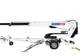 Teleskopické pracovní plošiny Přívěsné teleskopické pracovní plošiny Dino Lift Dino 135T II