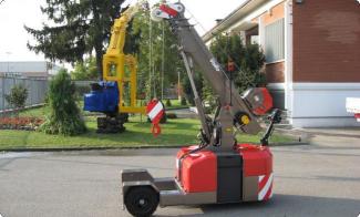 Průmyslové mobilní jeřáby Valla 25 E 