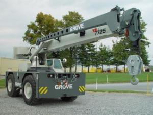 Průmyslové mobilní jeřáby Grove GCD25