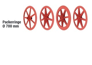 Půdní pěchy Tigges DP 700 II-350 FW