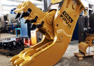 Příslušenství Pulverizátory OSA Demolition Equipment FPV 45 