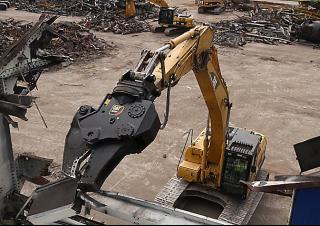 Přídavná zařízení Multifunkční drtící nůžky Caterpillar MP365P