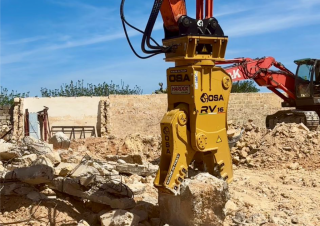 Přídavná zařízení Pulverizátory OSA Demolition Equipment RV 16 