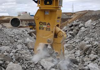 Přídavná zařízení Pulverizátory OSA Demolition Equipment RV 25 