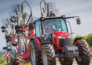 Rotační shrnovače Massey Ferguson RK1254 TRC-EC