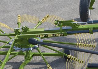 Rotační shrnovače Krone Swadro TC 760