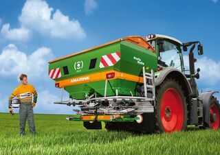 Technologie kejdy a hnoje Rozmetadla průmyslových hnojiv Amazone ZA-TS 4200 Ultra