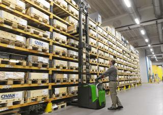 Regalové zakladače Ruční paletové vozíky Cesab S 312 L