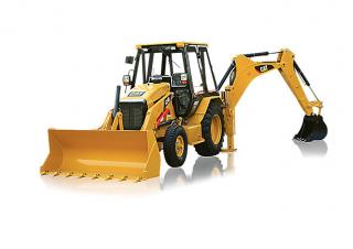 Rypadlo-nakladače Caterpillar 424B