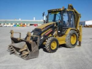 Rypadlo-nakladače Caterpillar 428 C