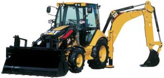 Rypadlo-nakladače Caterpillar 428E 4x4