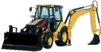 Rypadlo-nakladače Caterpillar 428E 4x4