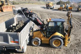 Rypadlo-nakladače Caterpillar 432E 4x4