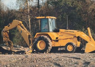 Rypadlo-nakladače John Deere Construction 710 B