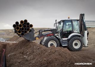 Rypadlo-nakladače Hidromek HMK 102 S Supra