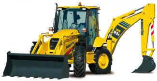 Rypadlo-nakladače Komatsu WB93S-5E0