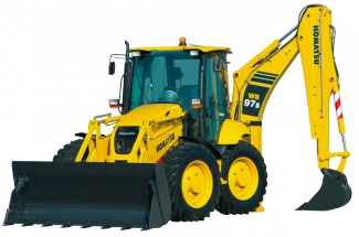 Rypadlo-nakladače Komatsu WB97S-5E0