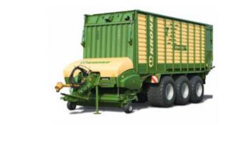 Silážní přívěsy Krone ZX 350 GD