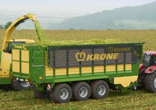 Silážní přívěsy Krone ZX 430 GL 