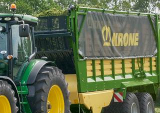 Silážní přívěsy Krone ZX 430 GL 