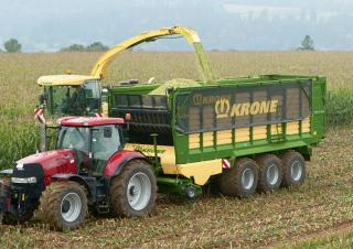 Silážní přívěsy Krone ZX 560 GL