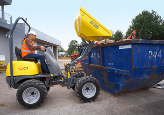 Kolové dumpery Wacker Neuson 1001 