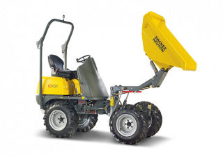Kolové dumpery Wacker Neuson 1001 