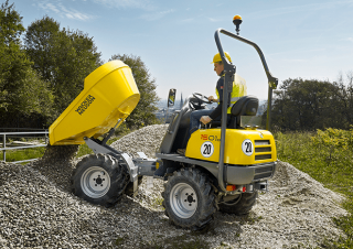 Kolové dumpery Wacker Neuson 1501 