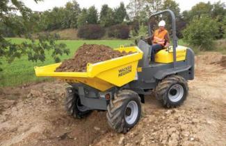 Kolové dumpery Wacker Neuson 6001