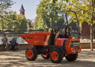 Elektrické kolové dumpery Ausa D 151 AEG