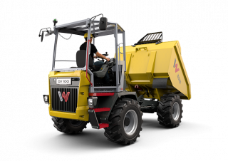 Kolové dumpery Wacker Neuson DV100 dual view