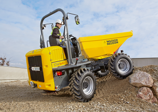 Kolové dumpery Wacker Neuson DV60 dual view
