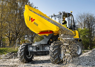 Kolové dumpery Wacker Neuson DV60 dual view