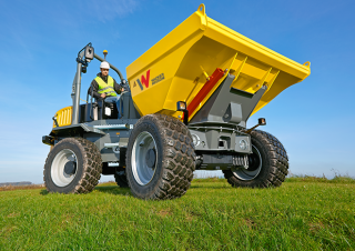 Kolové dumpery Wacker Neuson DV60 dual view