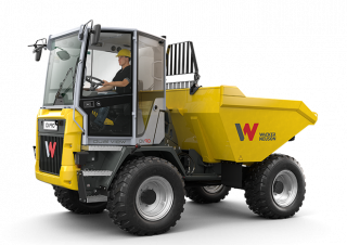 Kolové dumpery Wacker Neuson DV90 dual view
