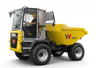 Kolové dumpery Wacker Neuson DV90 dual view