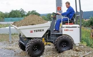 Kolové dumpery Terex TA 1.0 EH