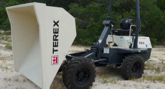 Kolové dumpery Terex TA 3
