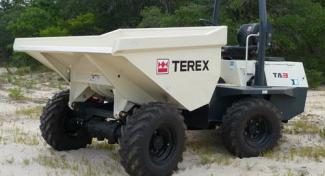 Kolové dumpery Terex TA 3