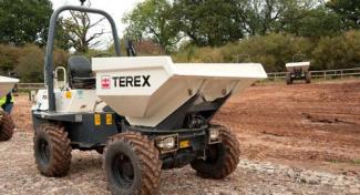 Kolové dumpery Terex TA 3.5 SH