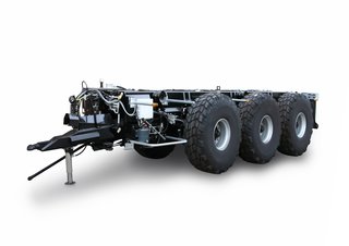 Dopravní technologie Sklápěcí přívěsy Peecon Chassis Cargo 28000